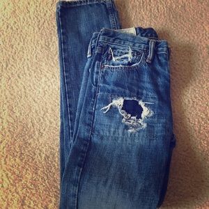 Abercrombie Boys Distressed Jeans